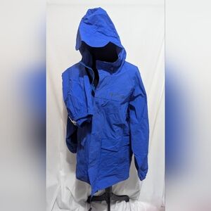 Columbia Men’s Blue Rain Suit – Jacket & Pants (Set) Size Small
